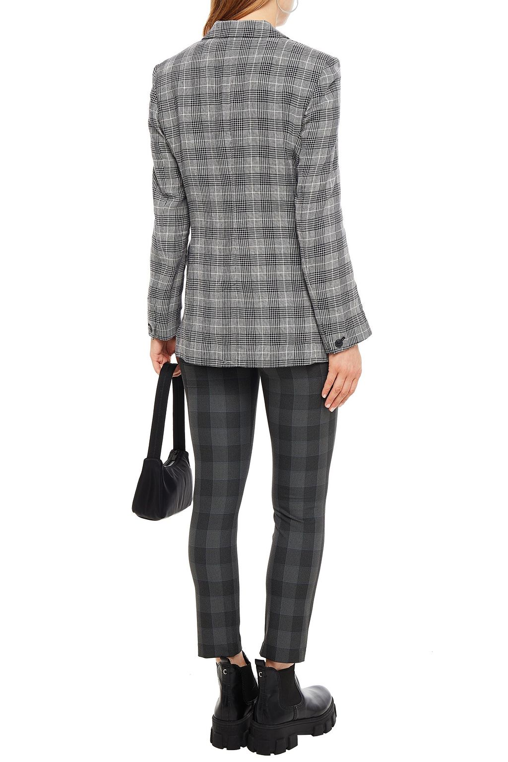RAG & BONE Checked woven skinny pants