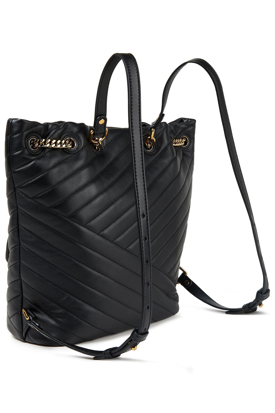 tory burch quilted backpack