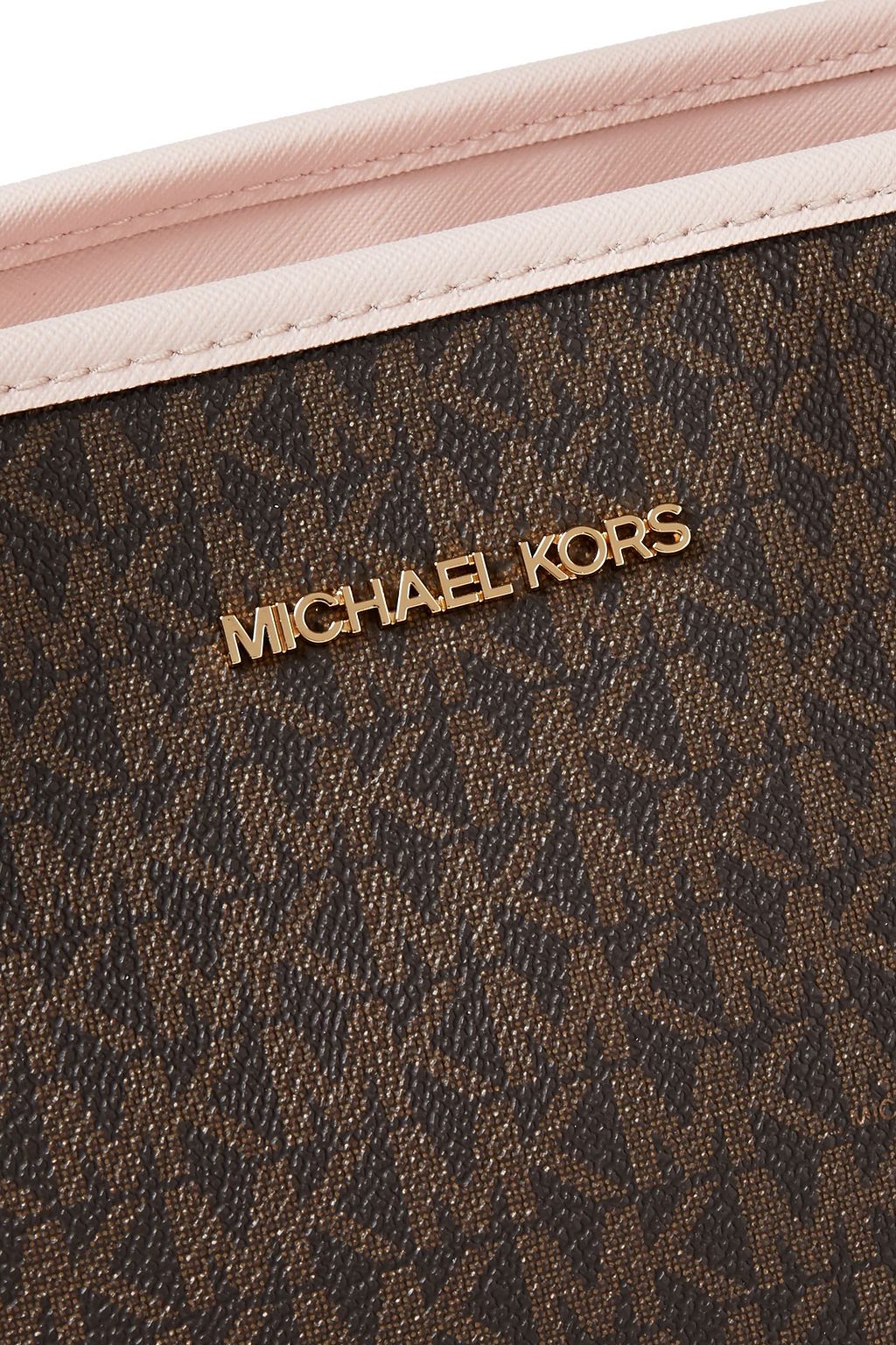 MICHAEL MICHAEL KORS ロゴプリントフェイクレザー トートバッグ