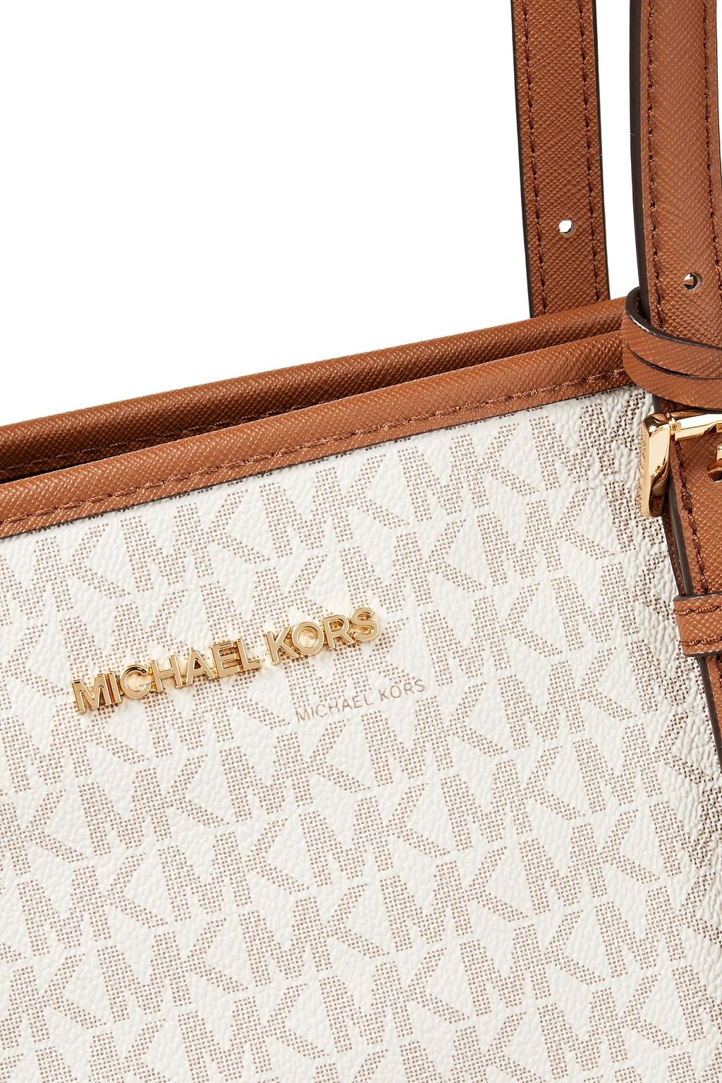 MICHAEL MICHAEL KORS ロゴプリントフェイクレザー トートバッグ