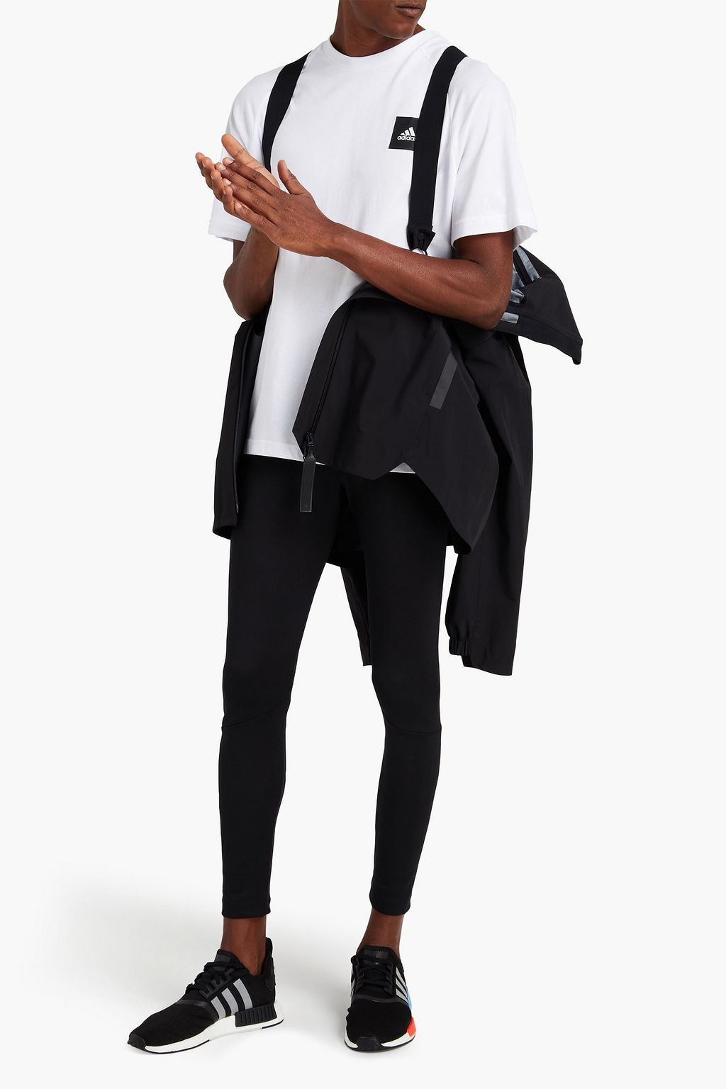 ADIDAS Myshelter printed shell jacket