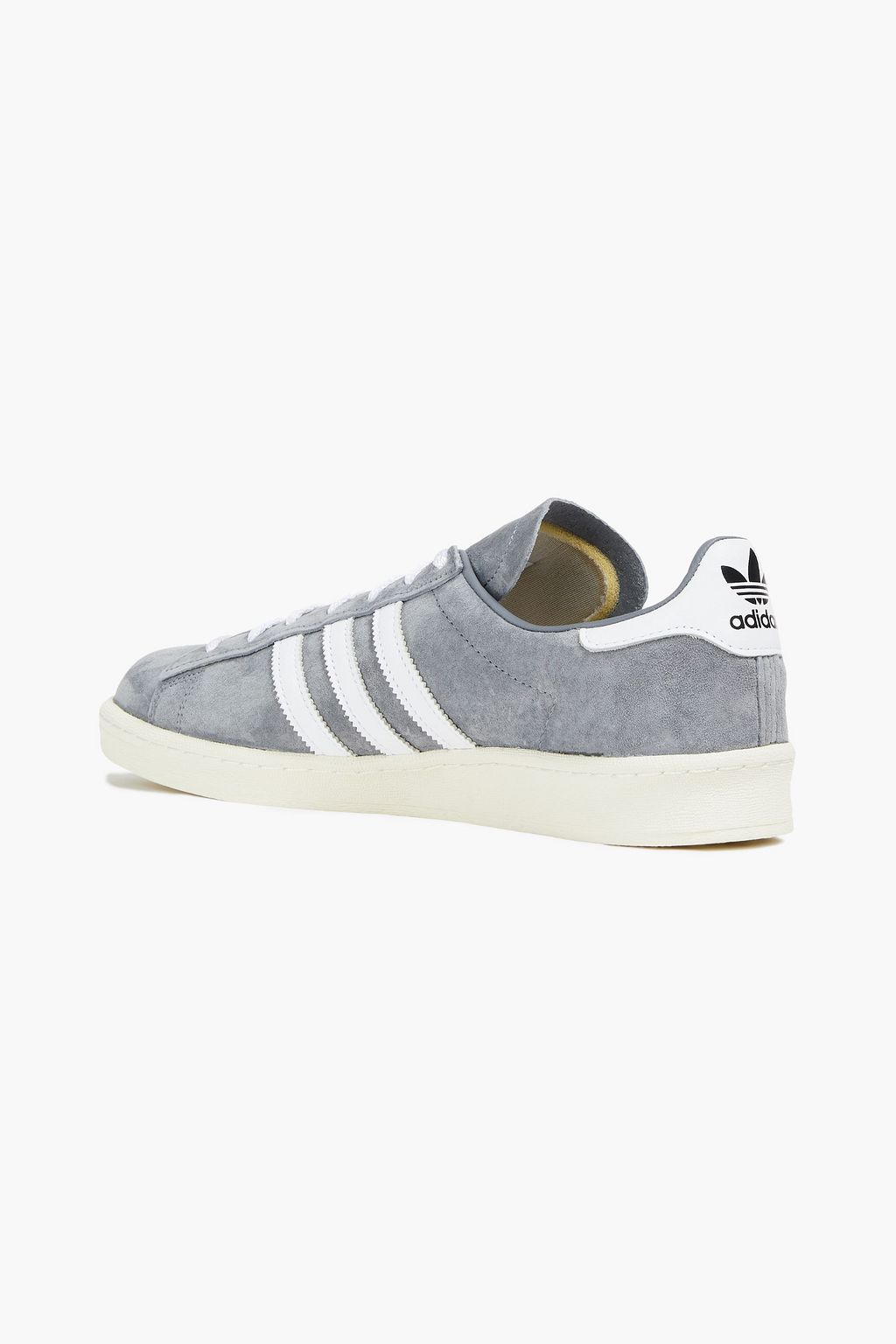 ADIDAS ORIGINALS Leather-trimmed suede sneakers