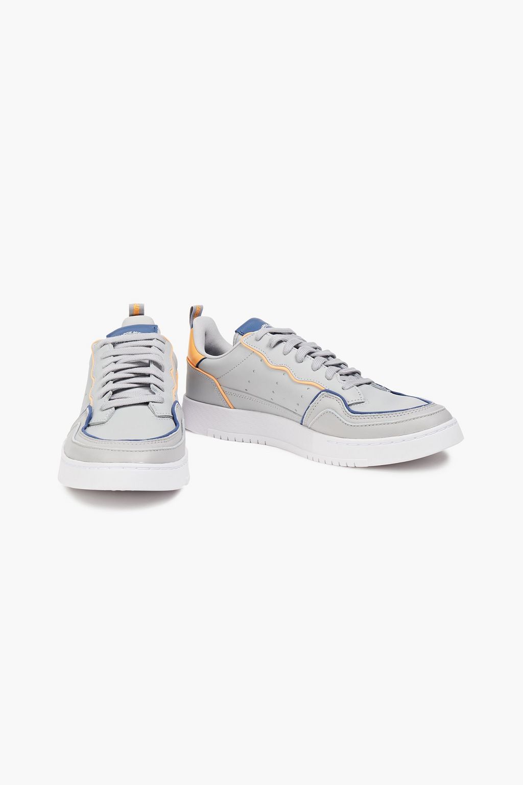 ADIDAS ORIGINALS Perforated leather sneakers