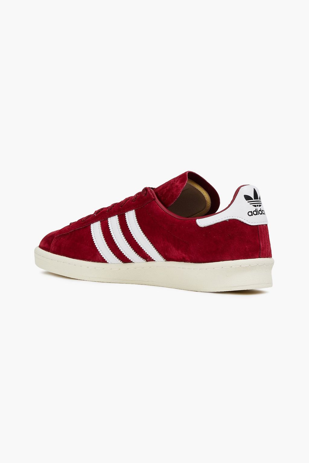 ADIDAS ORIGINALS Leather-trimmed suede sneakers