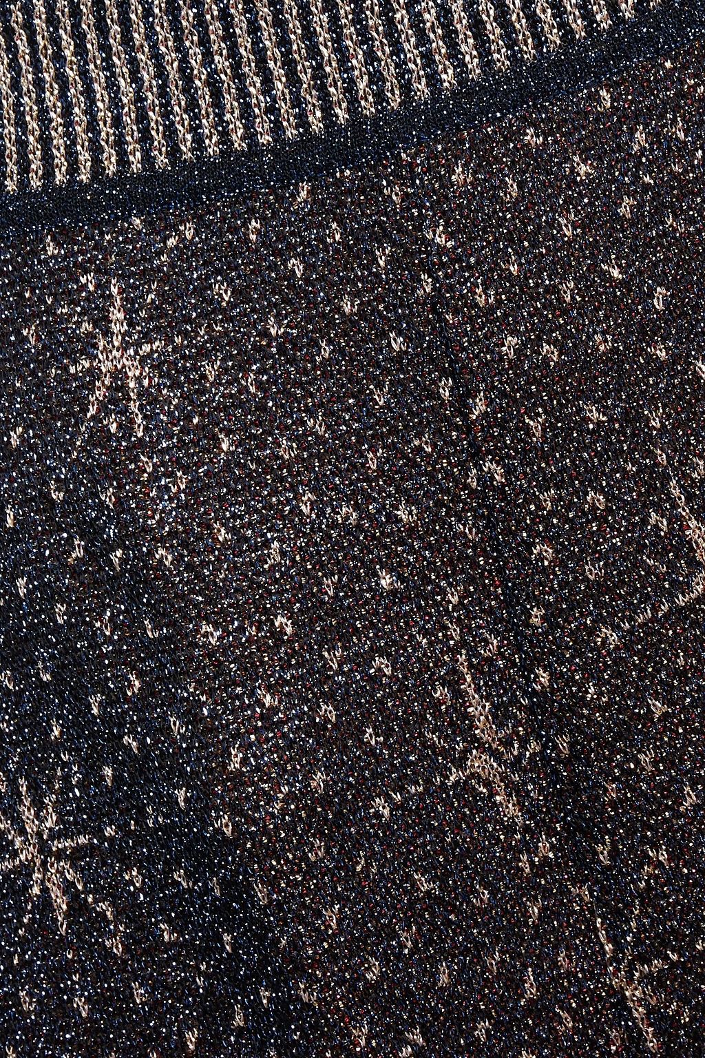 M MISSONI Metallic knitted mini skirt