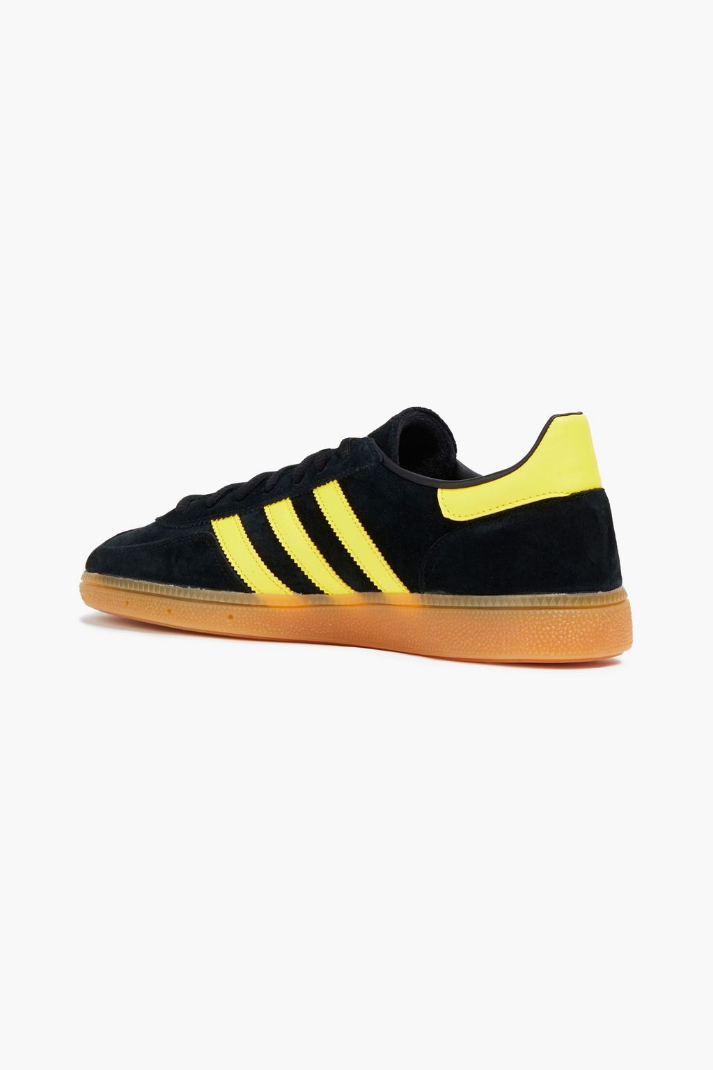 ADIDAS ORIGINALS Leather-trimmed suede sneakers