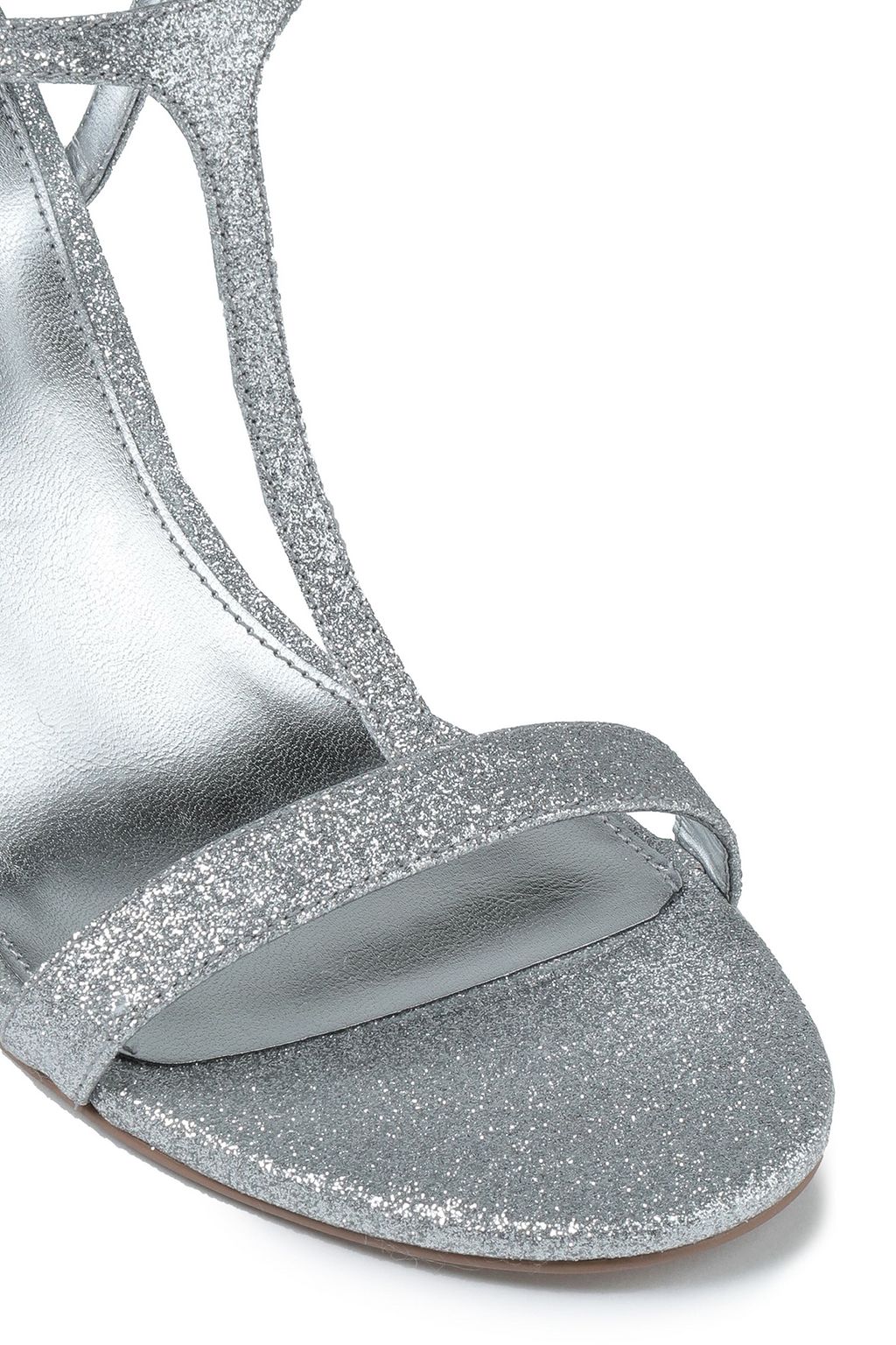MICHAEL MICHAEL KORS Glittered woven sandals