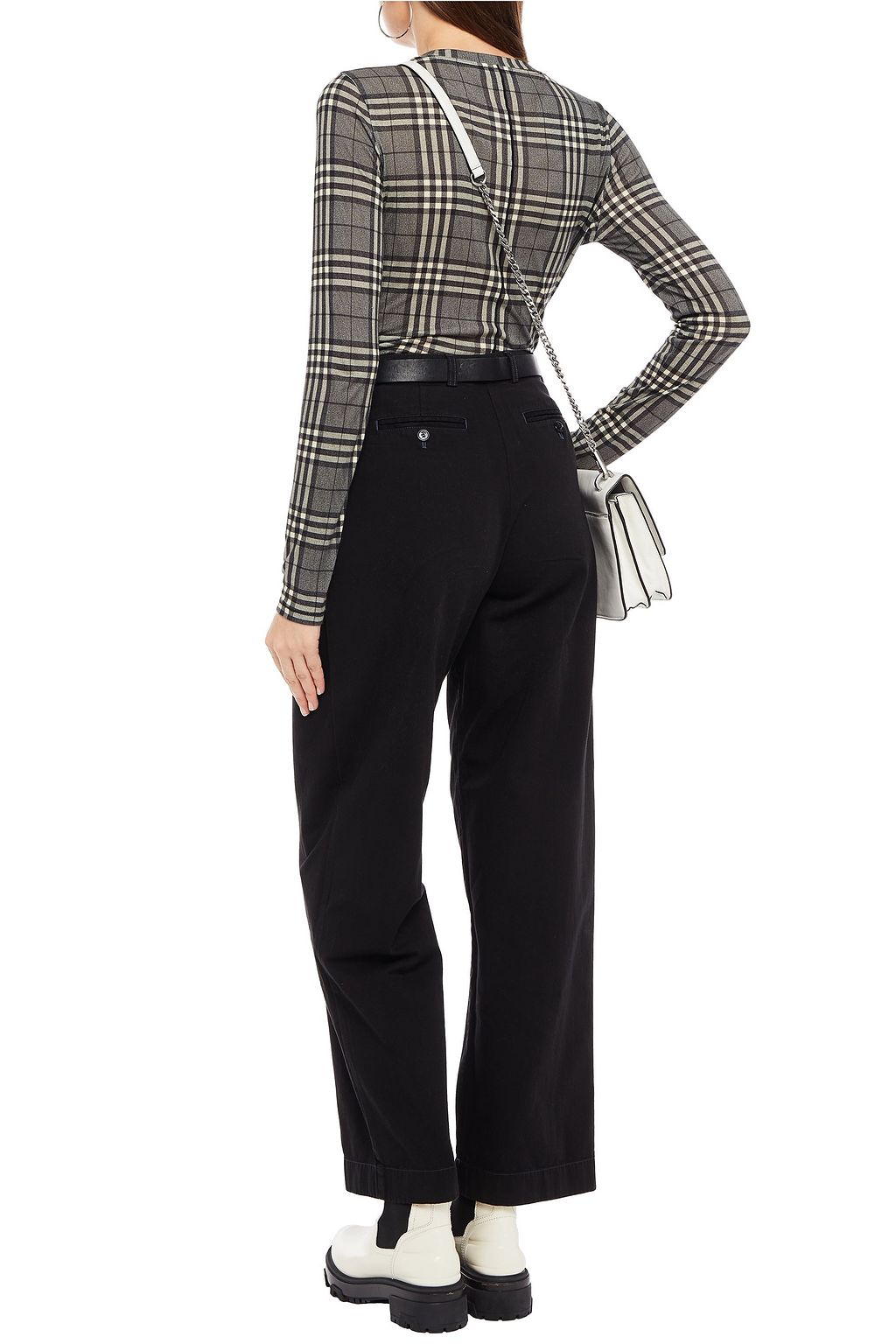 acne studios wide leg pants