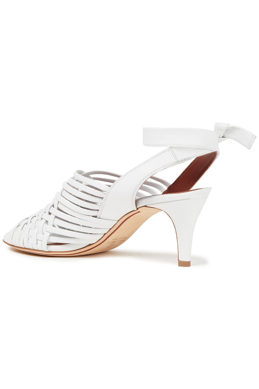 LORO PIANA Braided leather sandals
