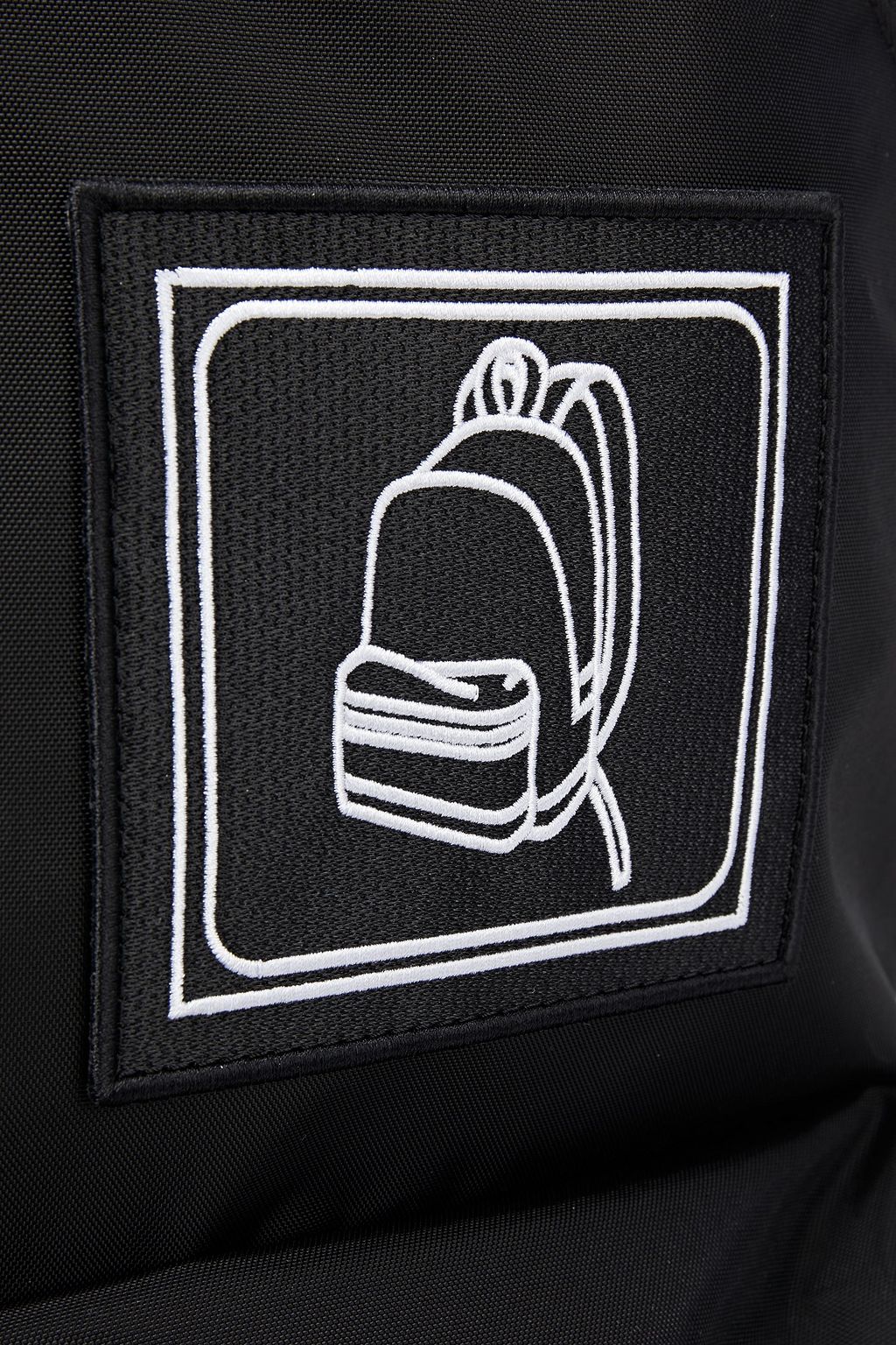 MARC JACOBS Appliquéd printed shell backpack