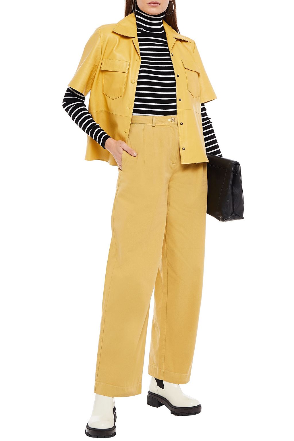 ACNE STUDIOS Cotton-twill wide-leg pants