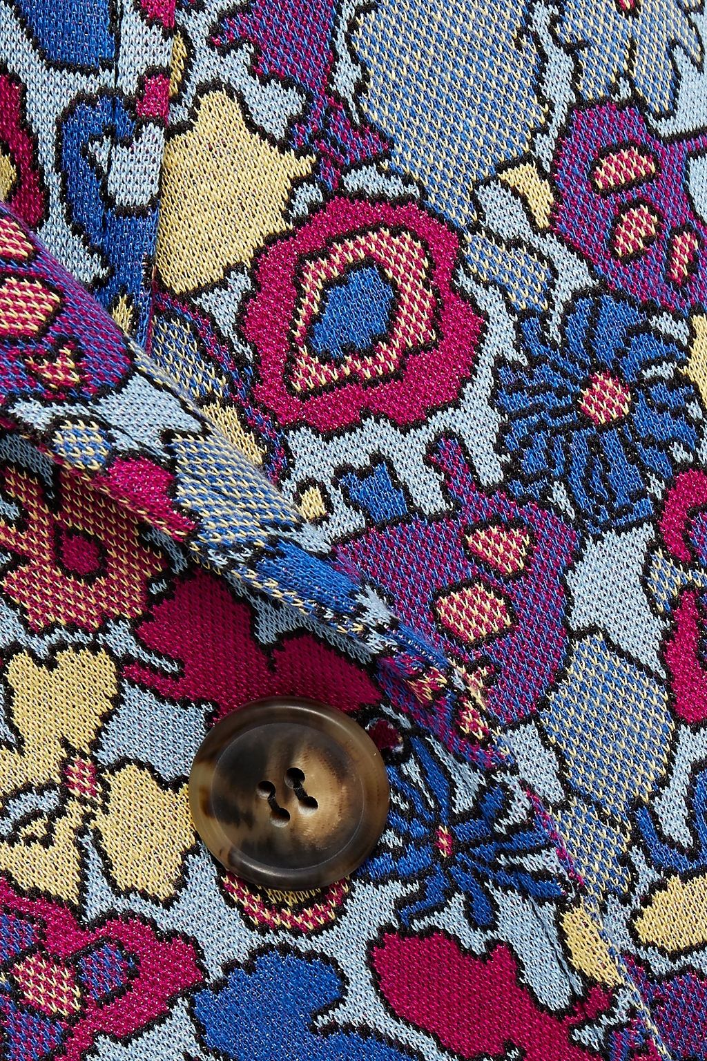 M MISSONI Jacquard-knit blazer