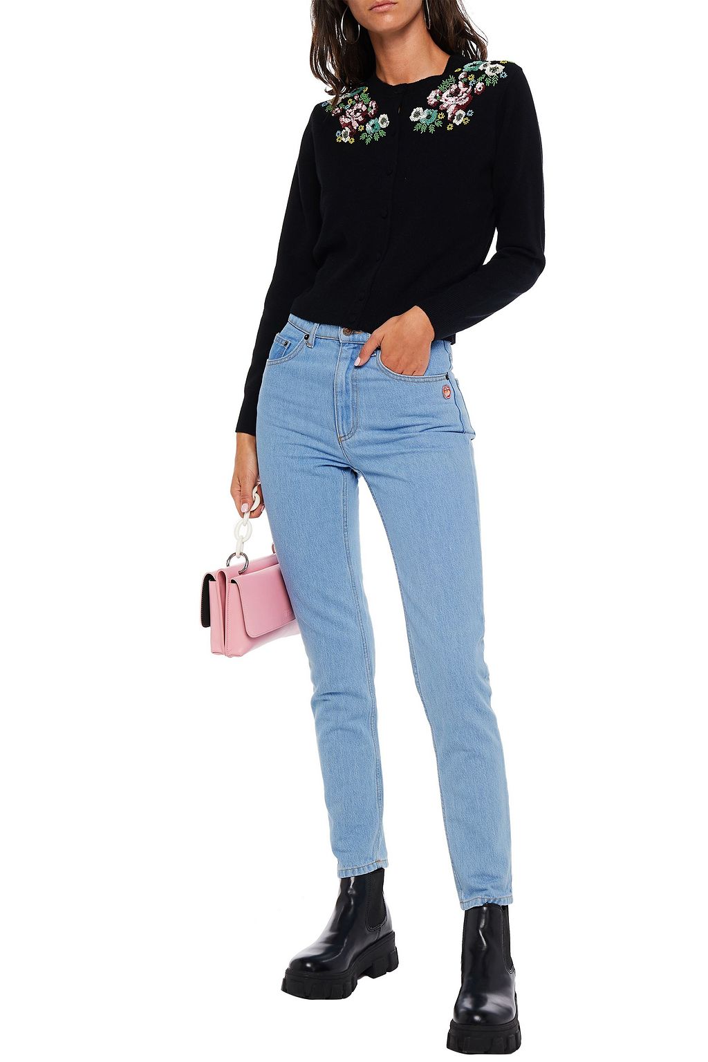MARC JACOBS High-rise slim-leg jeans
