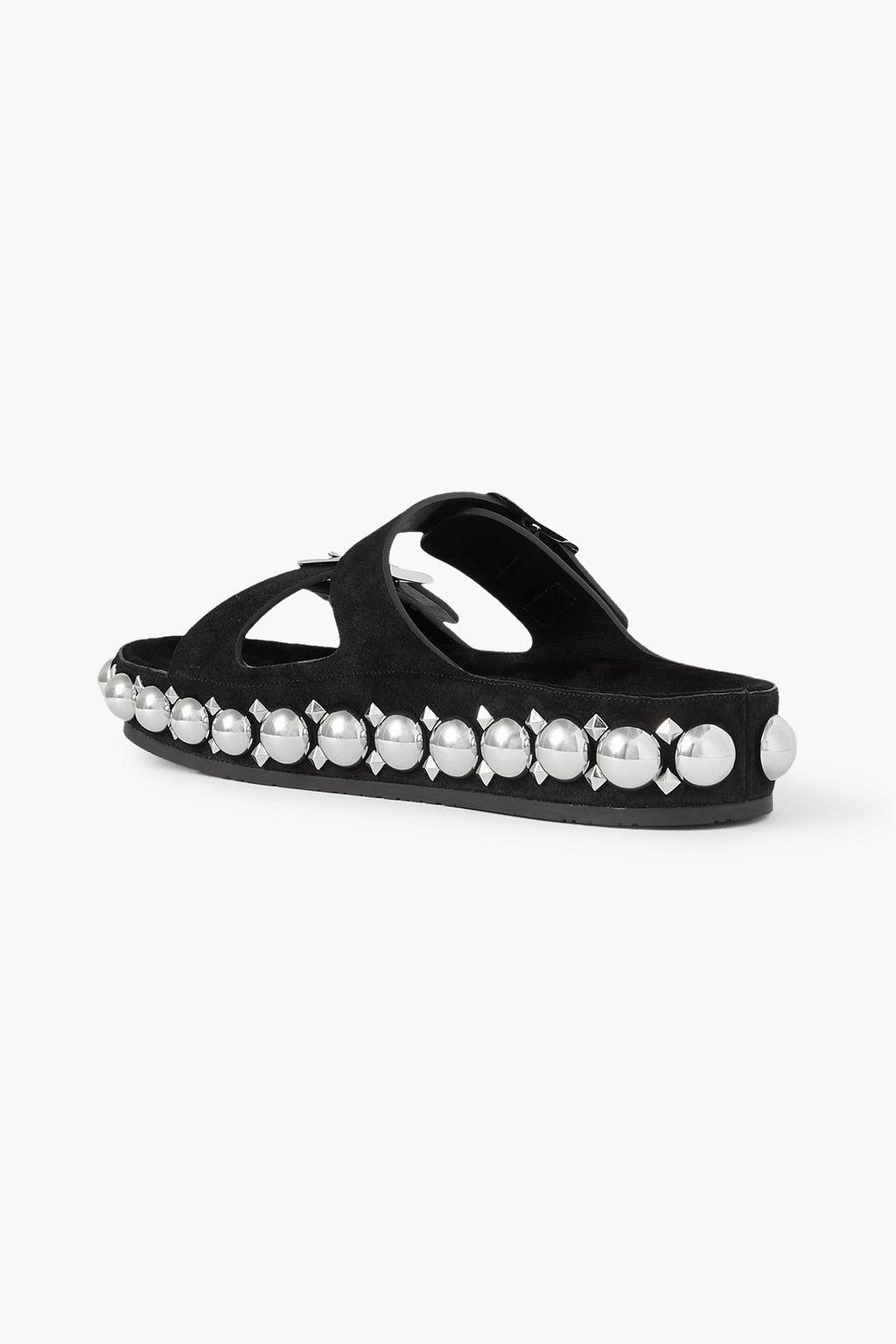 ALAÏA 45 スエード サンダル スタッズ付き