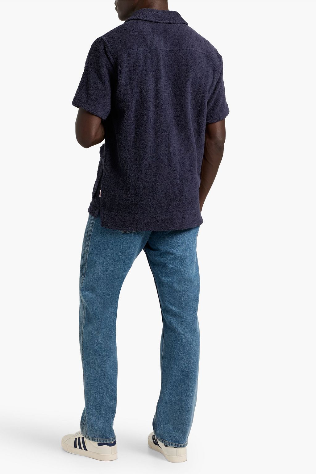ORLEBAR BROWN Griffith cotton-blend terry shirt