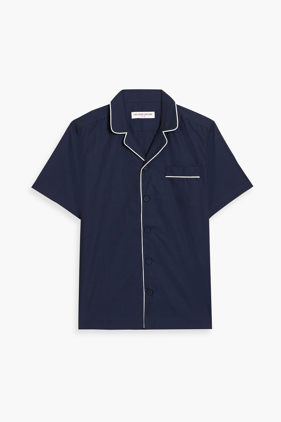 Marne cotton-poplin shirt