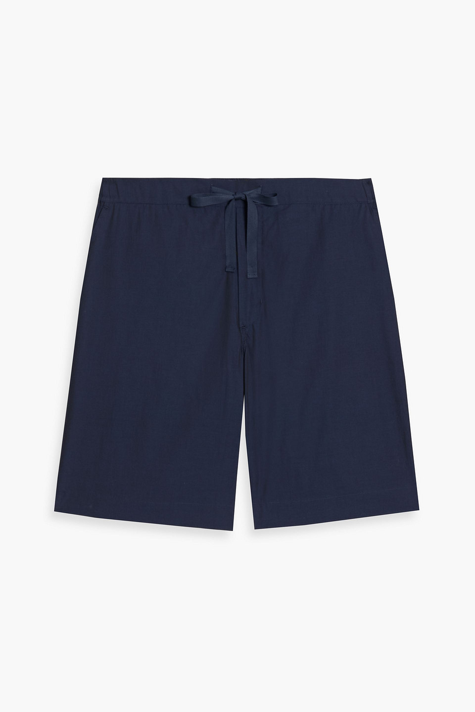 Orlebar Brown Cotton-poplin Drawstring Shorts In Blue