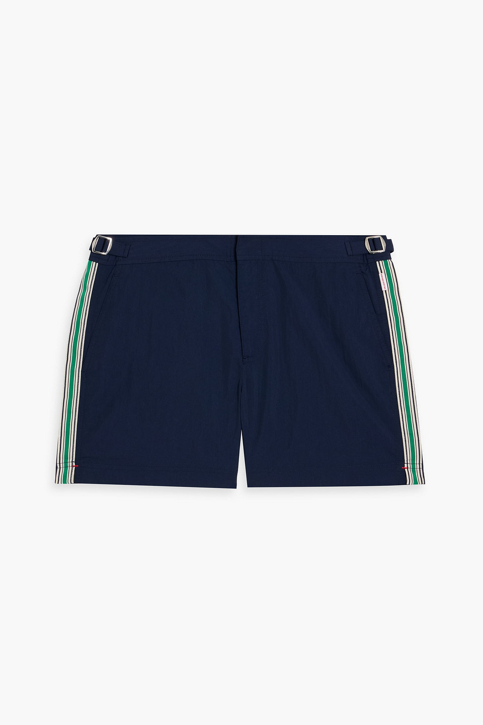 Setter Plage Tape striped short-length swim shorts