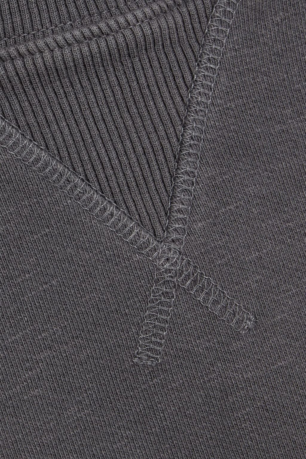 ORLEBAR BROWN Watkins French cotton and linen-blend terry sweatshirt
