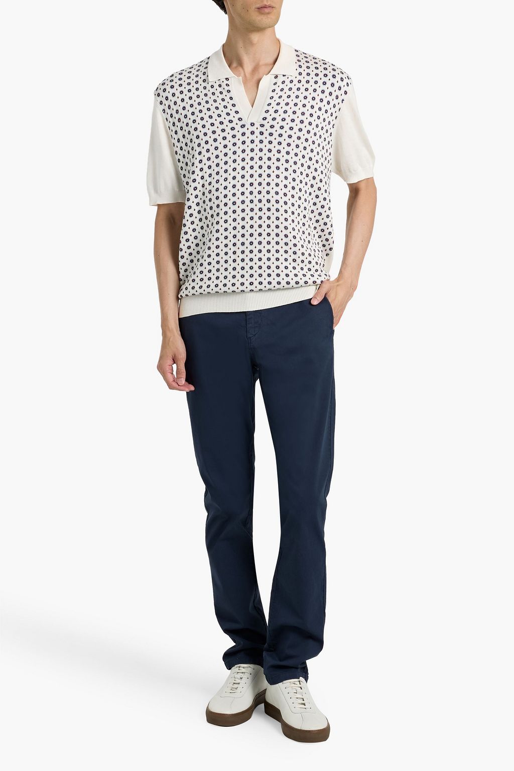 ORLEBAR BROWN Campbell tapered cotton-blend twill chinos