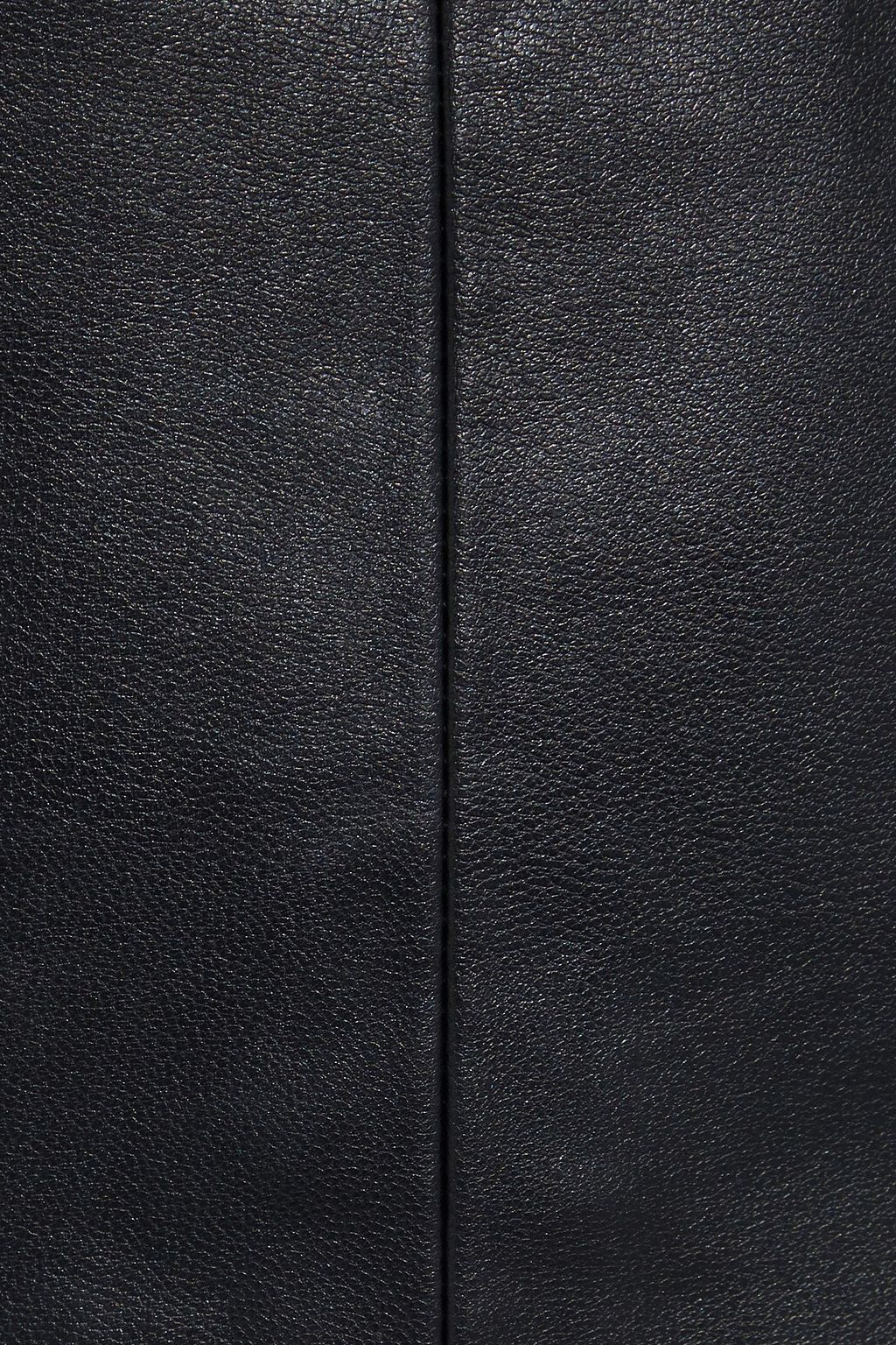 ENZA COSTA Faux leather top