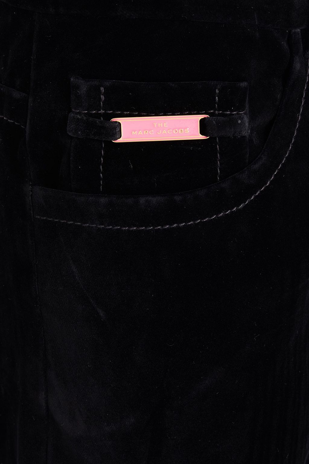 MARC JACOBS Cotton-velvet flared pants