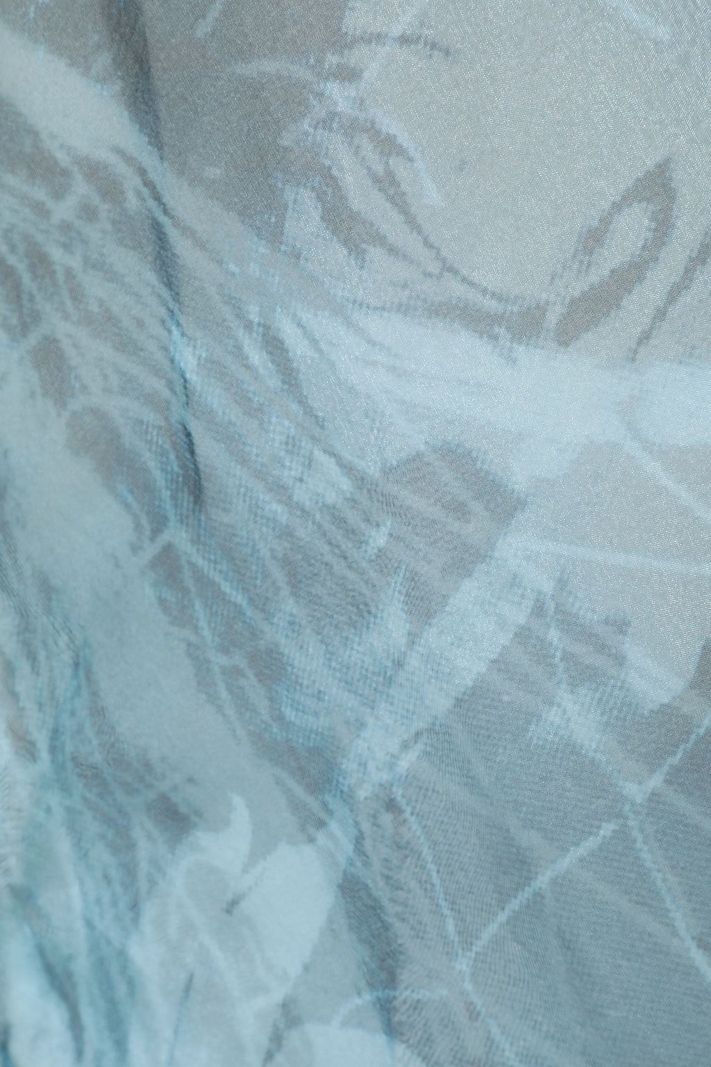 ACNE STUDIOS Printed organza shirt