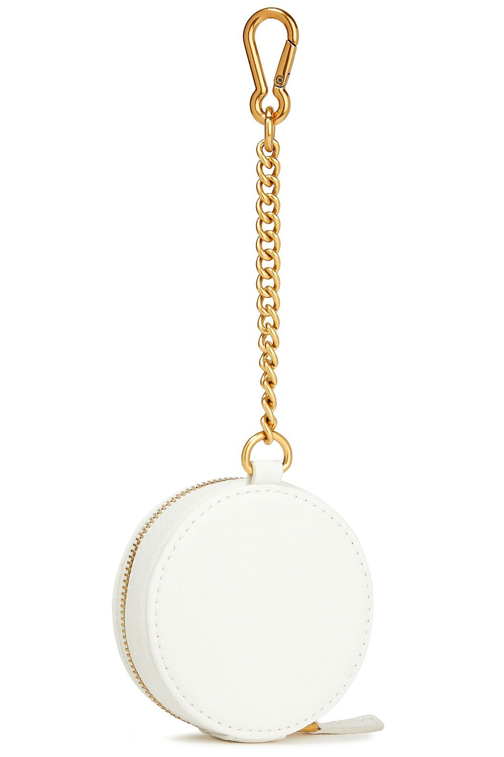 MARC JACOBS Appliquéd textured-leather coin purse