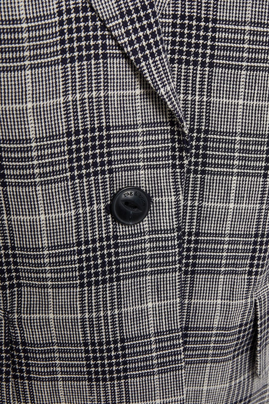 RAG & BONE Prince of Wales checked woven blazer