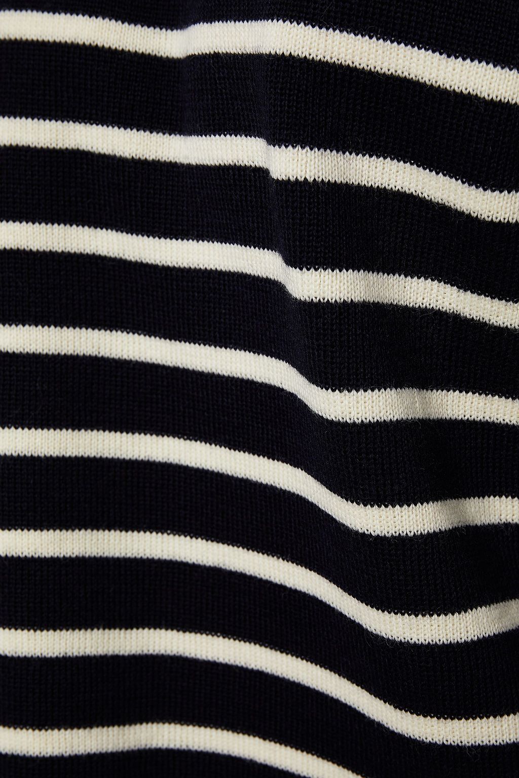 MARC JACOBS Embellished striped wool sweater