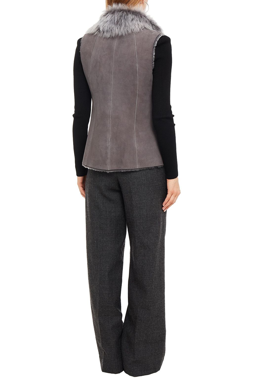DOM GOOR Shearling vest