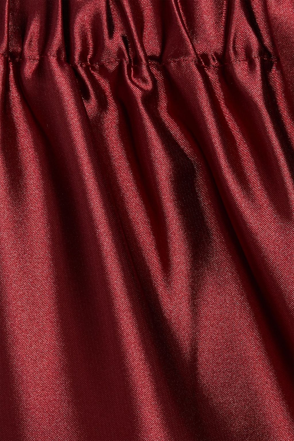 ROBERTO CAVALLI サテン ワイドレッグ パンツ