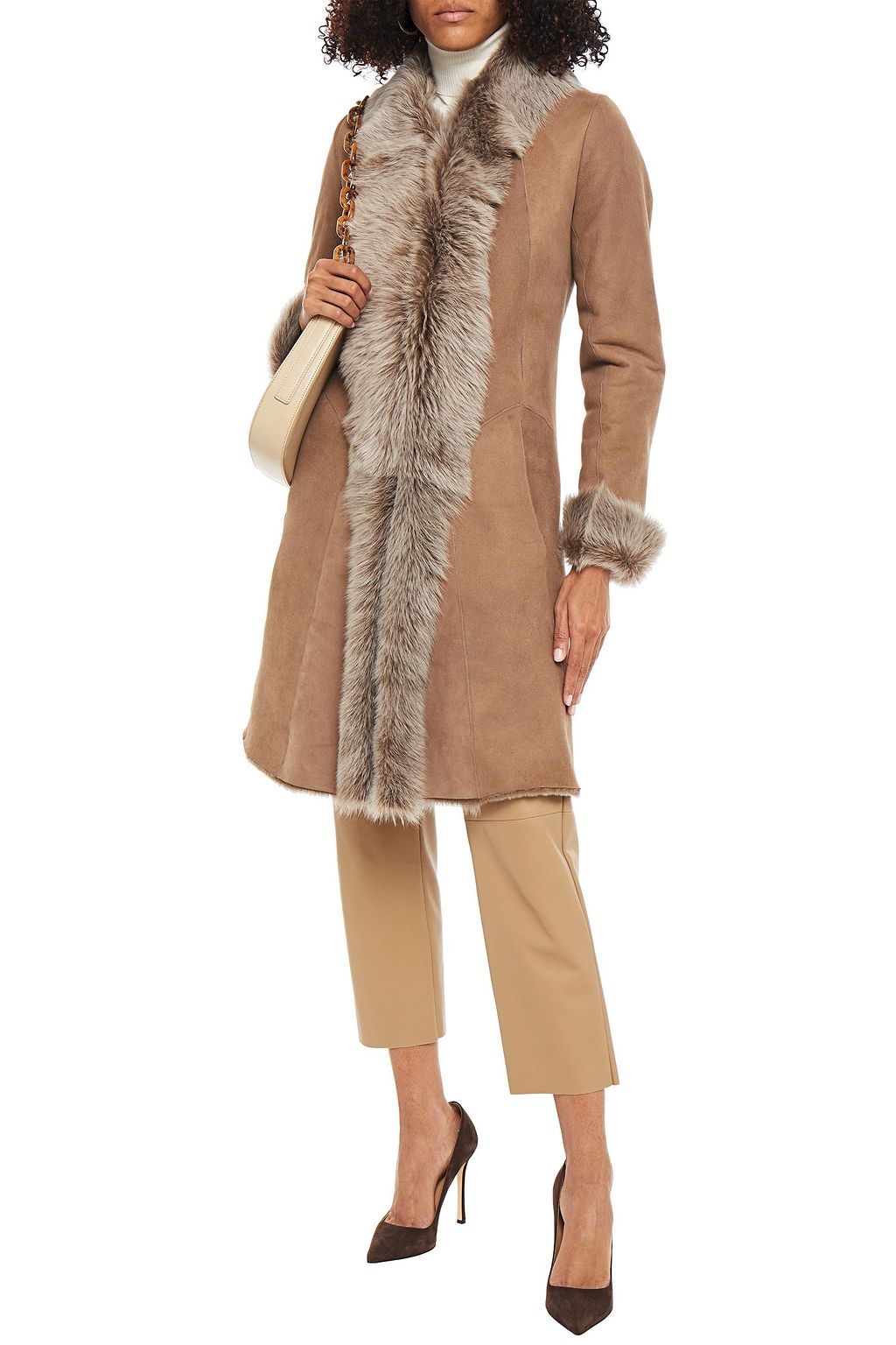 DOM GOOR Shearling coat