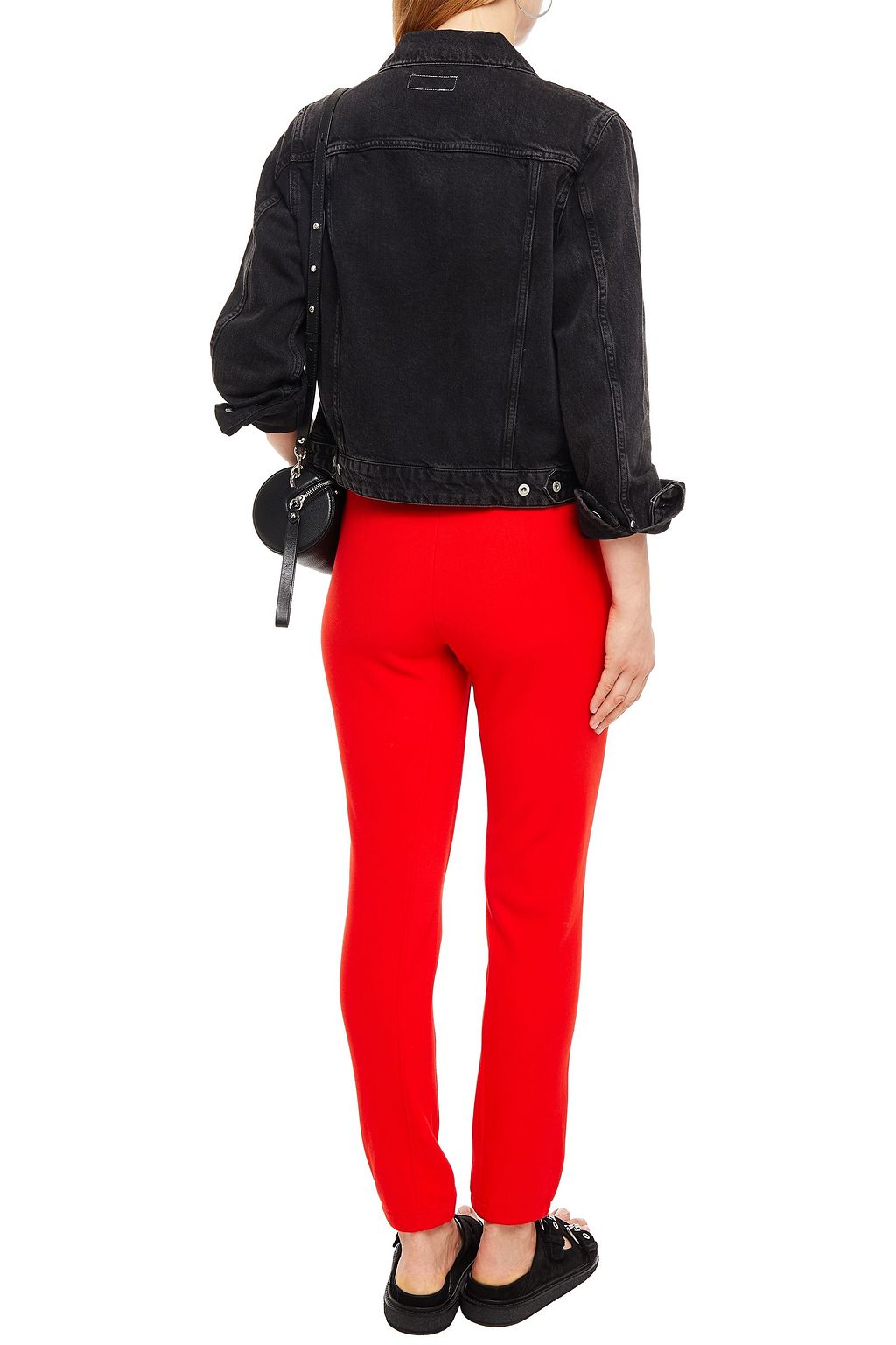RAG & BONE Printed French cotton-terry track pants