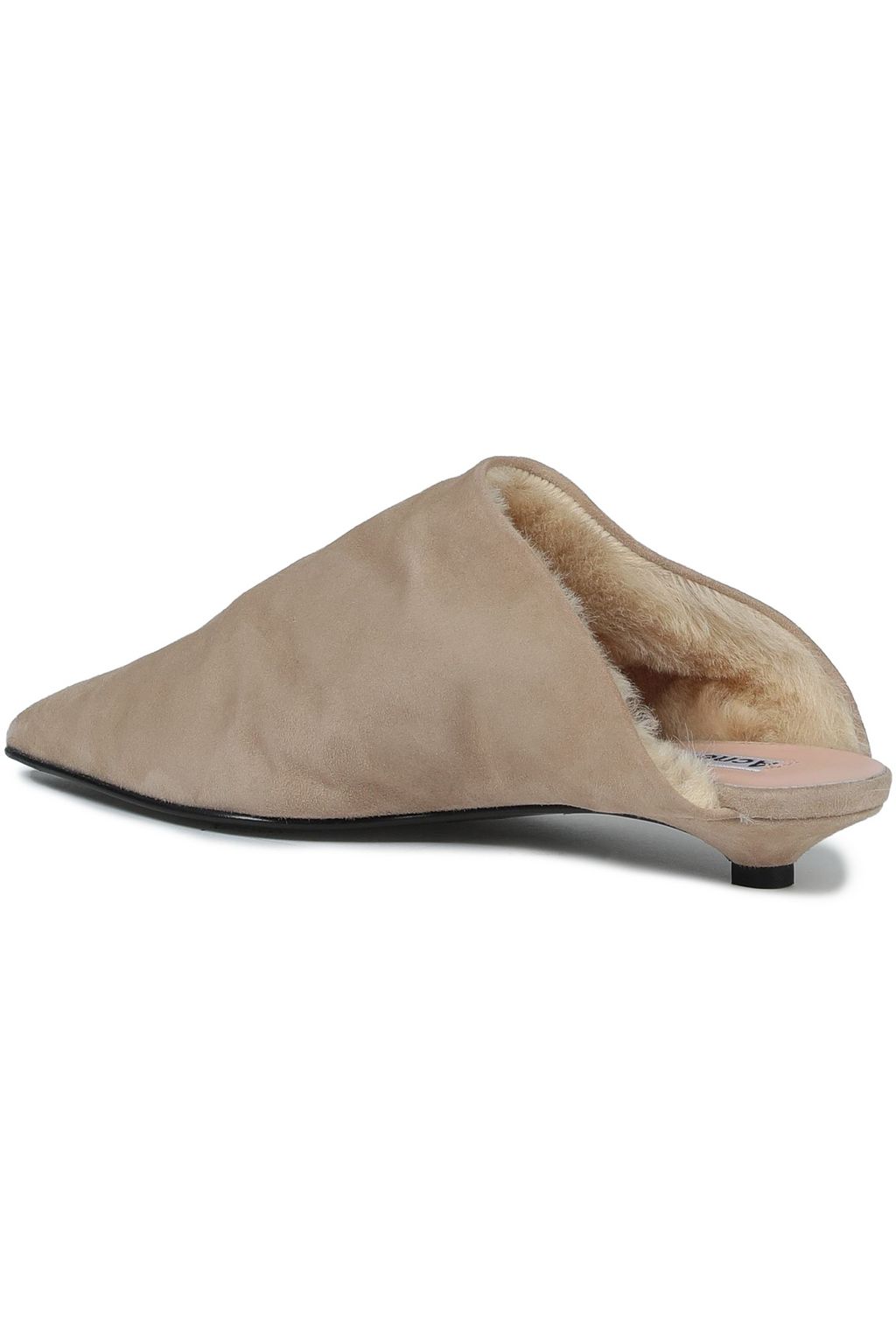 ACNE STUDIOS Brion shearling-lined suede mules