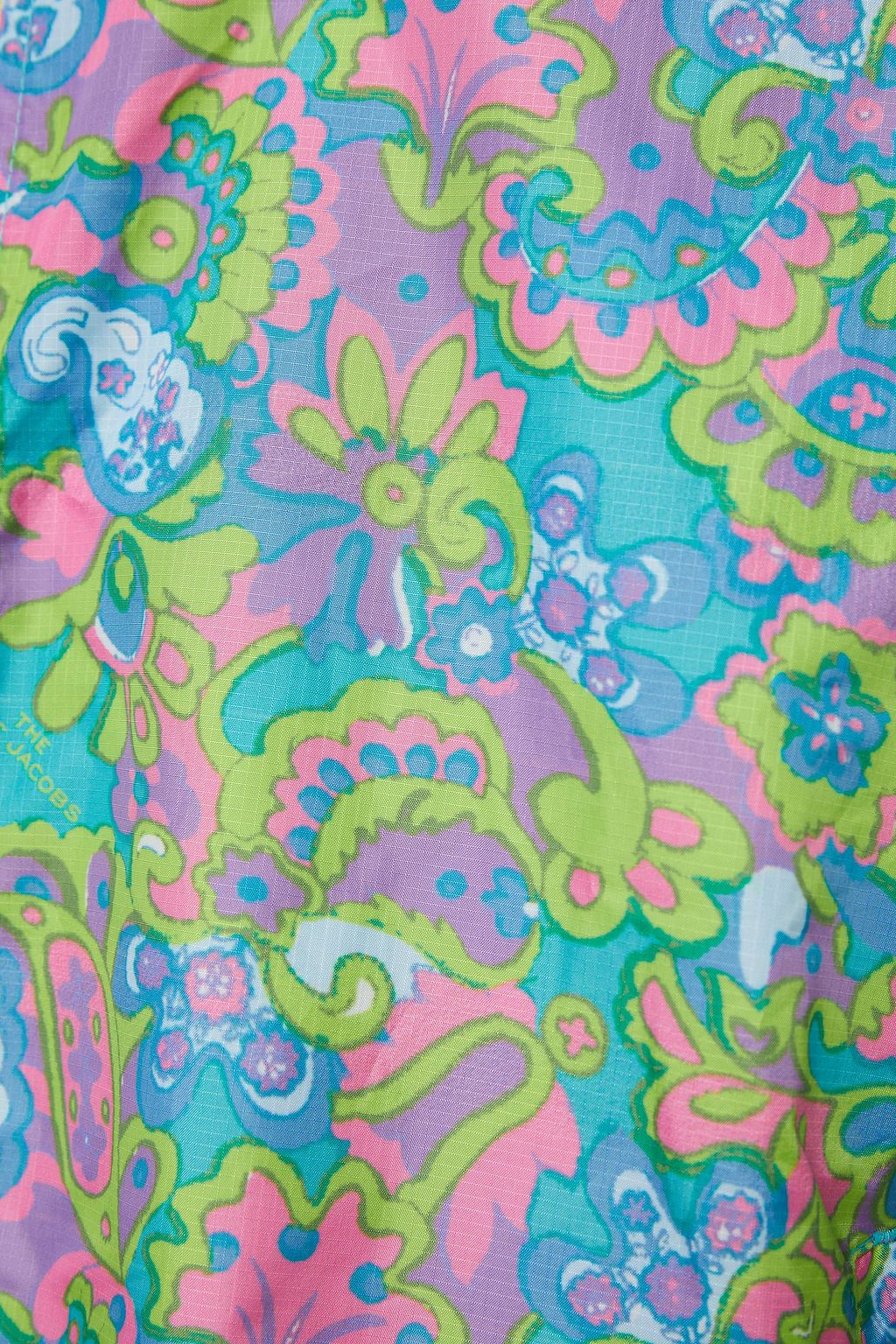 K-WAY X MARC JACOBS Printed shell hooded raincoat