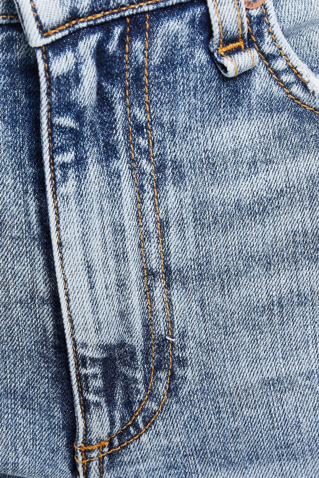 RAG & BONE Nina distressed high-rise kick-flare jeans