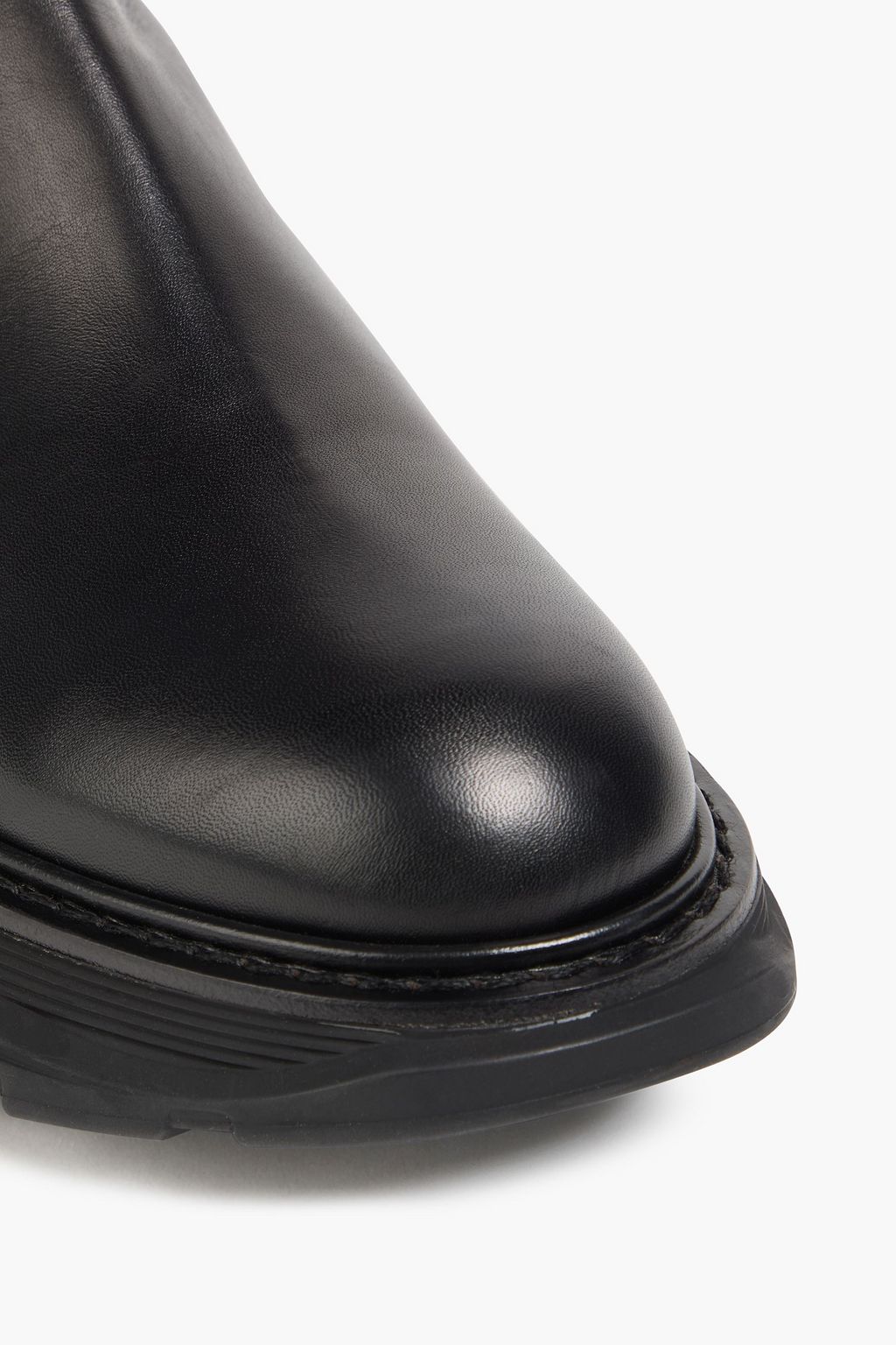 MCQUEEN Chelsea Boots aus Leder