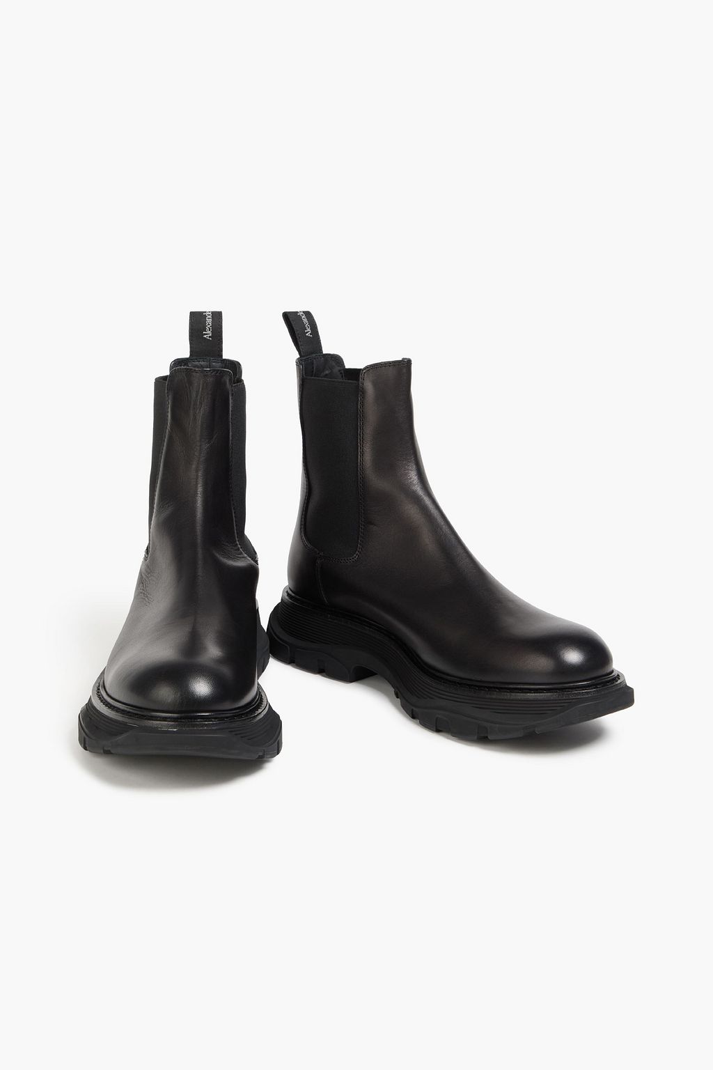 MCQUEEN Chelsea Boots aus Leder
