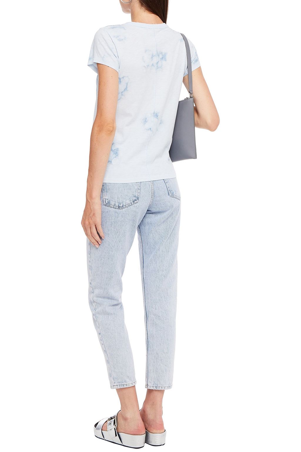 RAG & BONE Tie-dyed organic cotton-jersey T-shirt