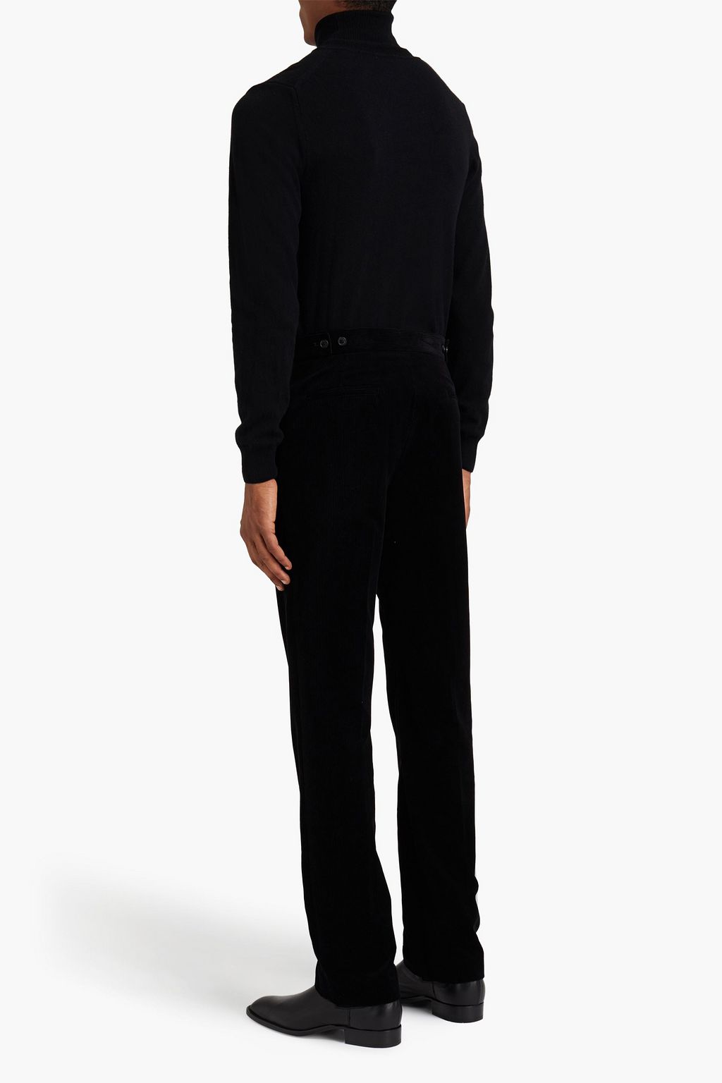 THE ROW Walker slim-fit cotton and cashmere-blend corduroy pants