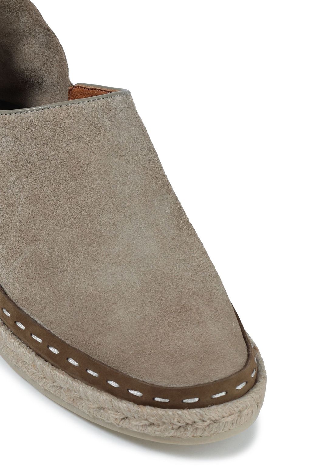RAG & BONE Suede collapsible-heel espadrilles