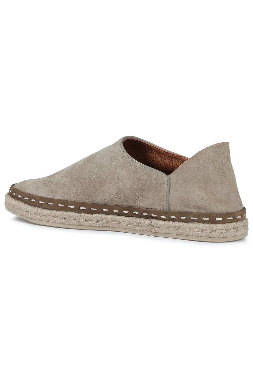RAG & BONE Suede collapsible-heel espadrilles