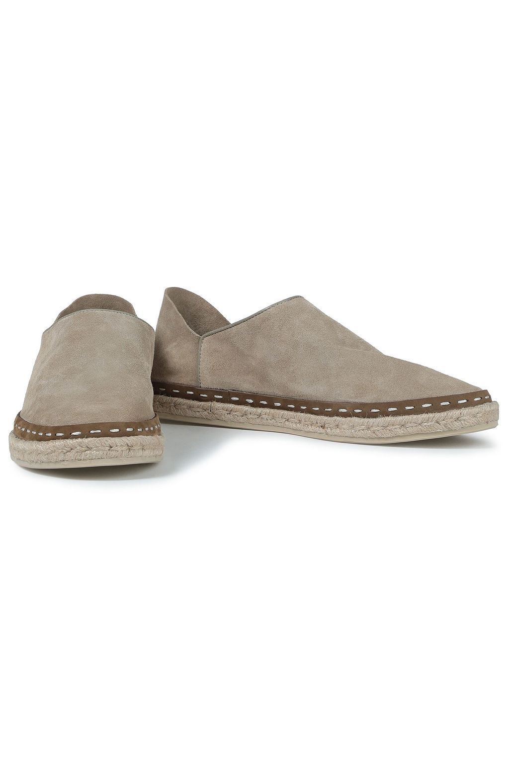 RAG & BONE Suede collapsible-heel espadrilles