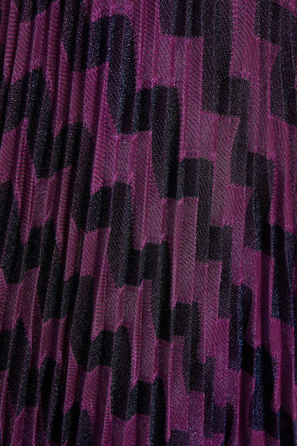 M MISSONI Metallic jacquard-knit mini dress