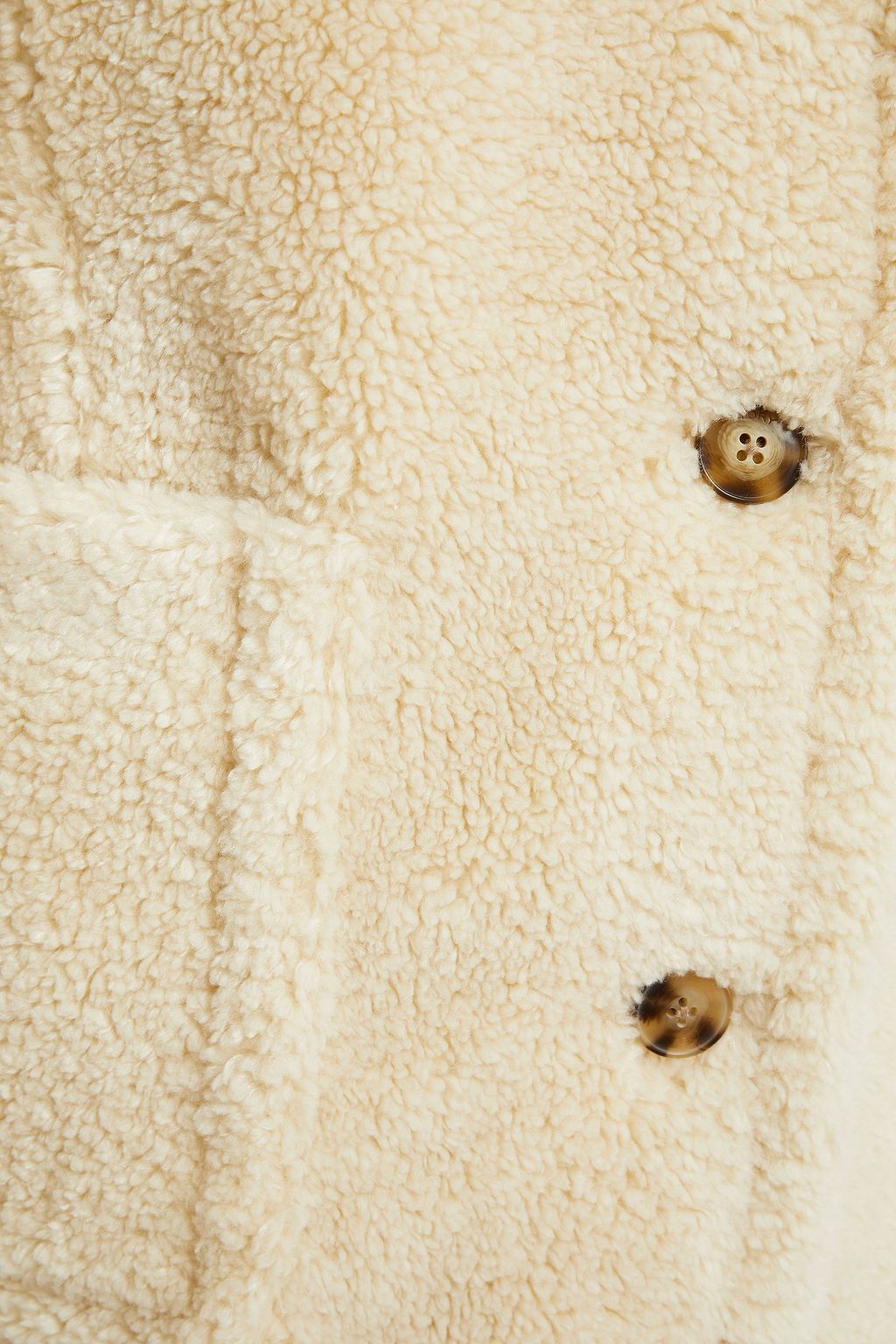 TORY BURCH Faux shearling coat