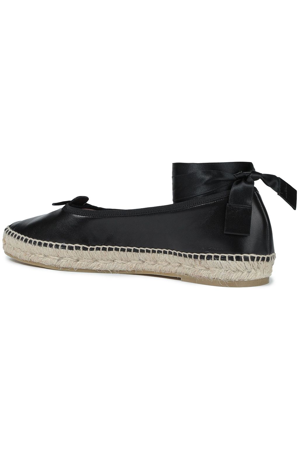 MARC JACOBS Cutout leather espadrilles