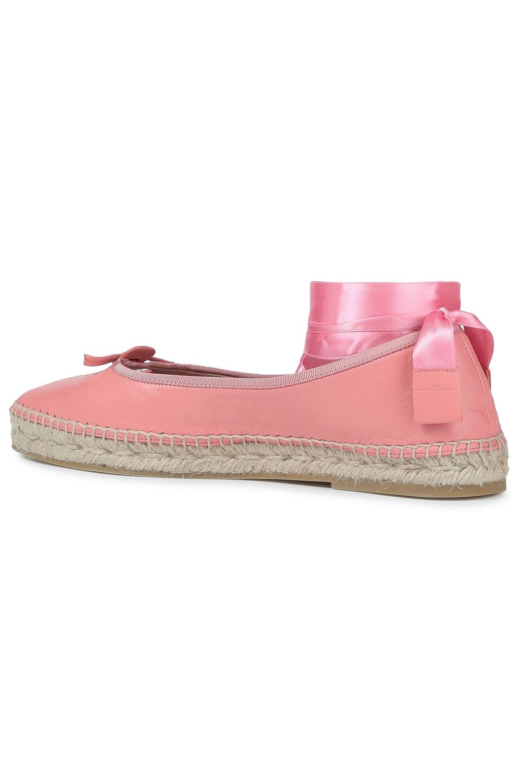 MARC JACOBS Cutout leather espadrilles