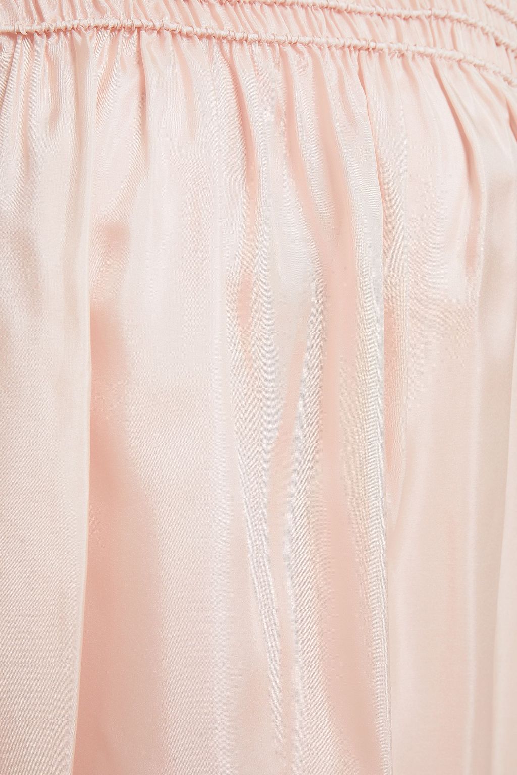 TORY BURCH Shirred silk blouse