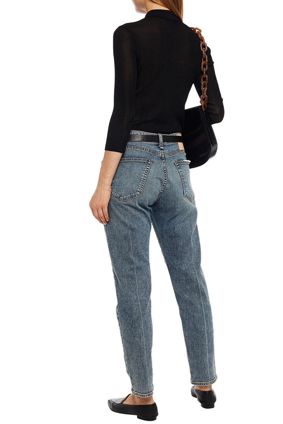  Rag & Bone - Rosa Boyfriend Jeans - Blue - 24 
